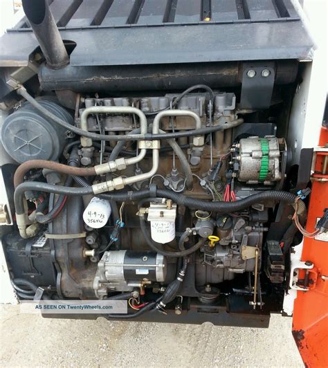 bobcat skid steer with ford gas motor|bobcat 873 engine for sale.